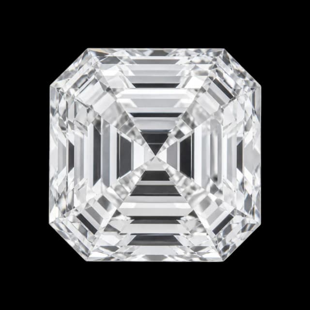 Asscher cut diamond