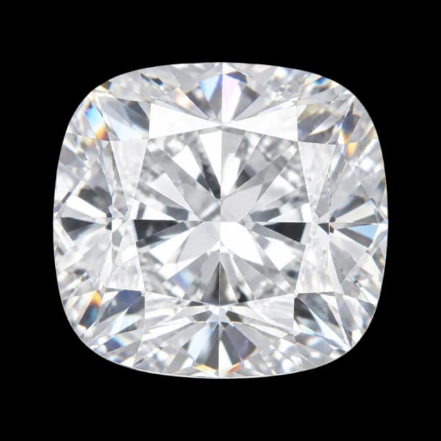 Cushion cut diamond