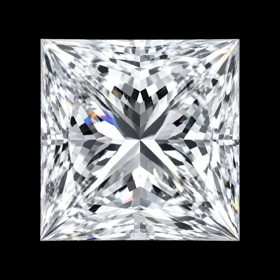 Princess cut diamond