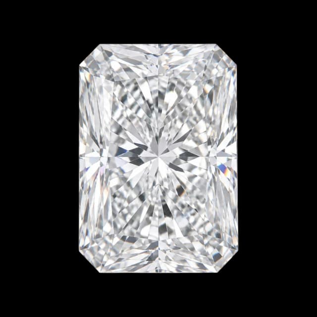 Radiant cut diamond