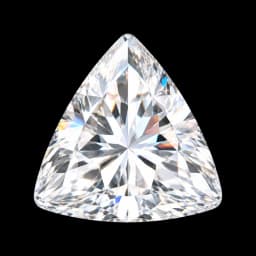 Trilliant cut diamond