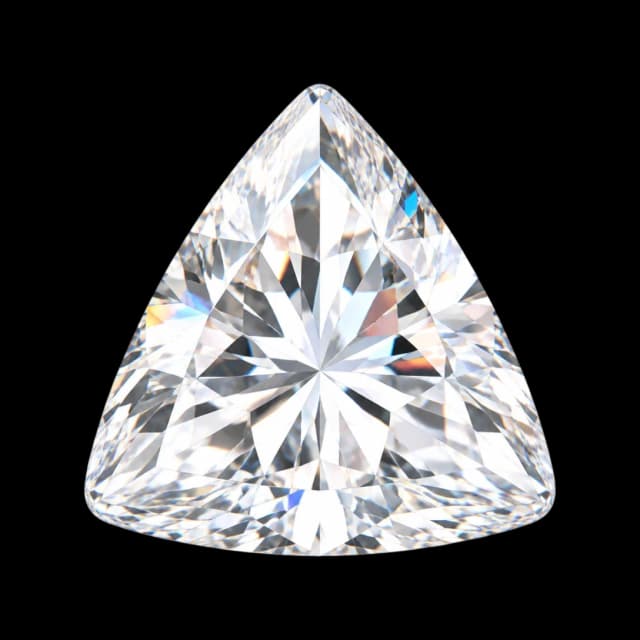 Trilliant cut diamond