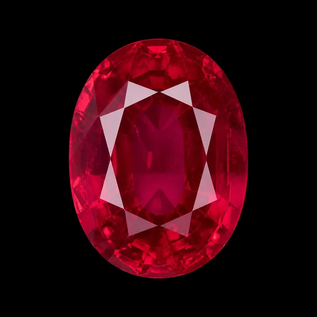 Ruby gemstone