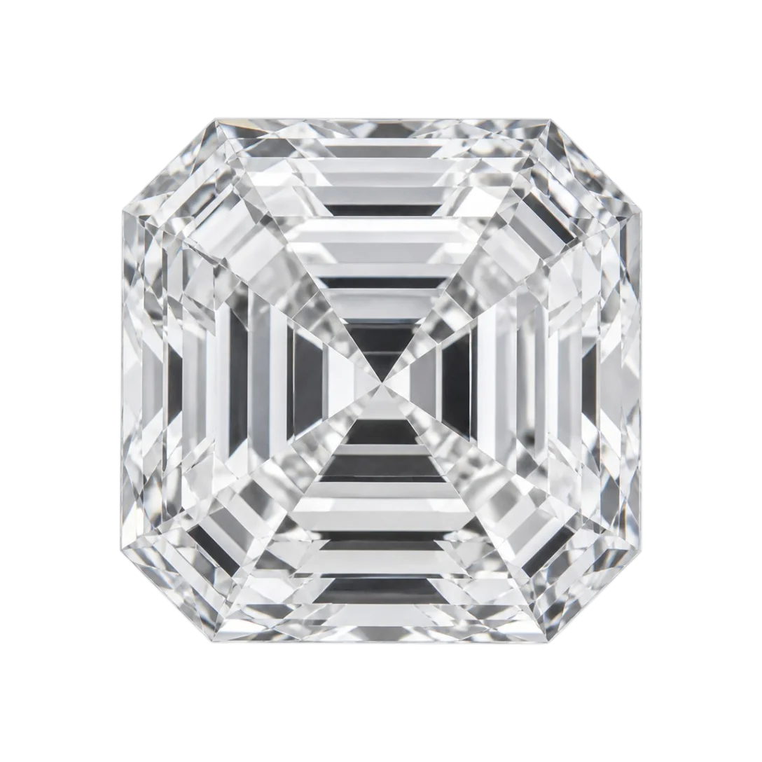 Asscher cut diamond