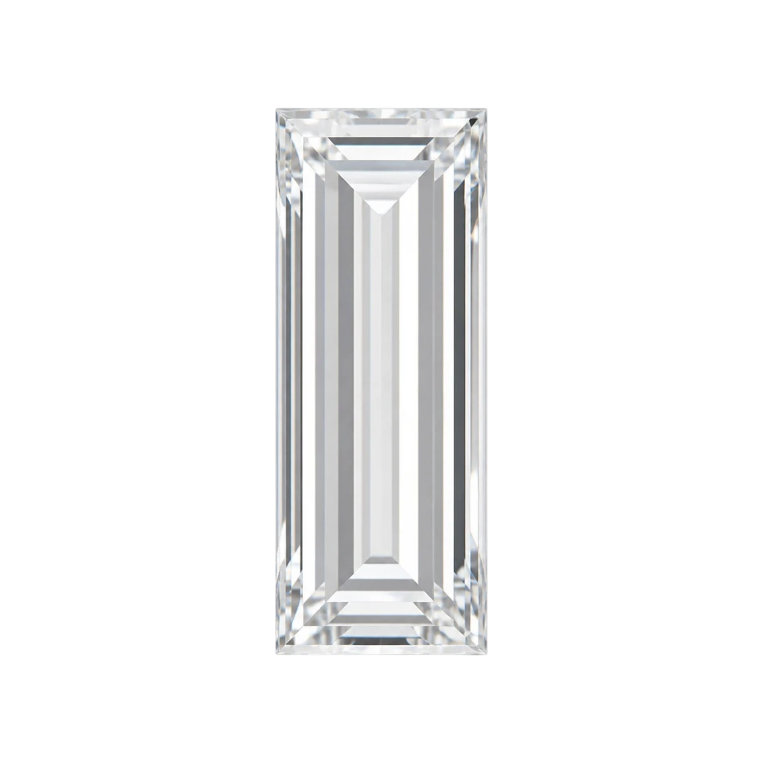 Baguette cut diamond