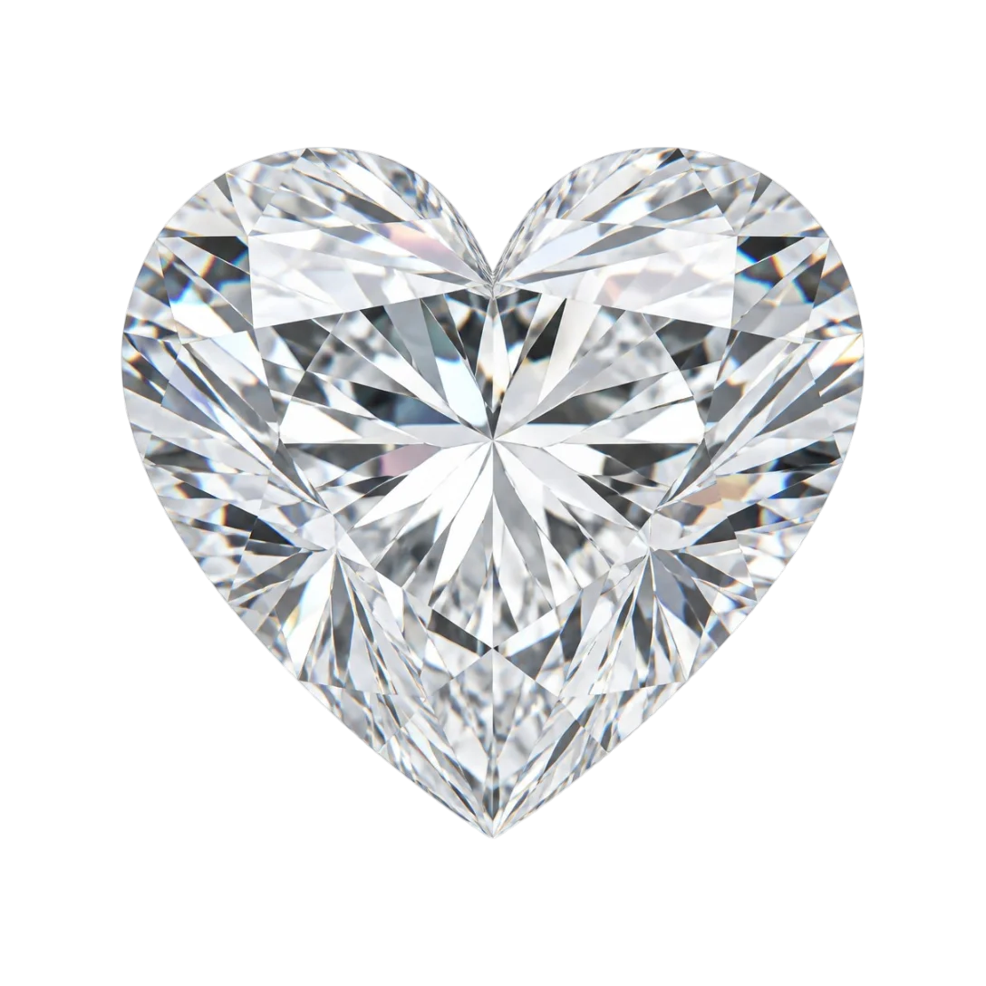 Heart cut diamond