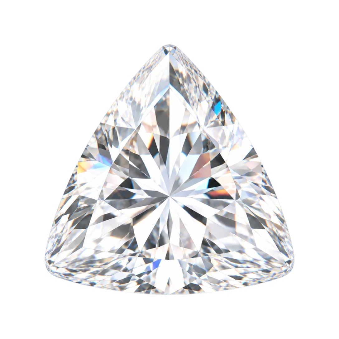 Trilliant cut diamond
